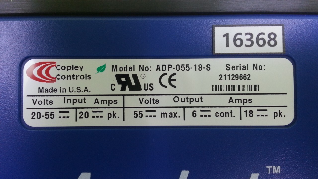 Copley Controls ADP-055-18-S Servo Drive -New without Box