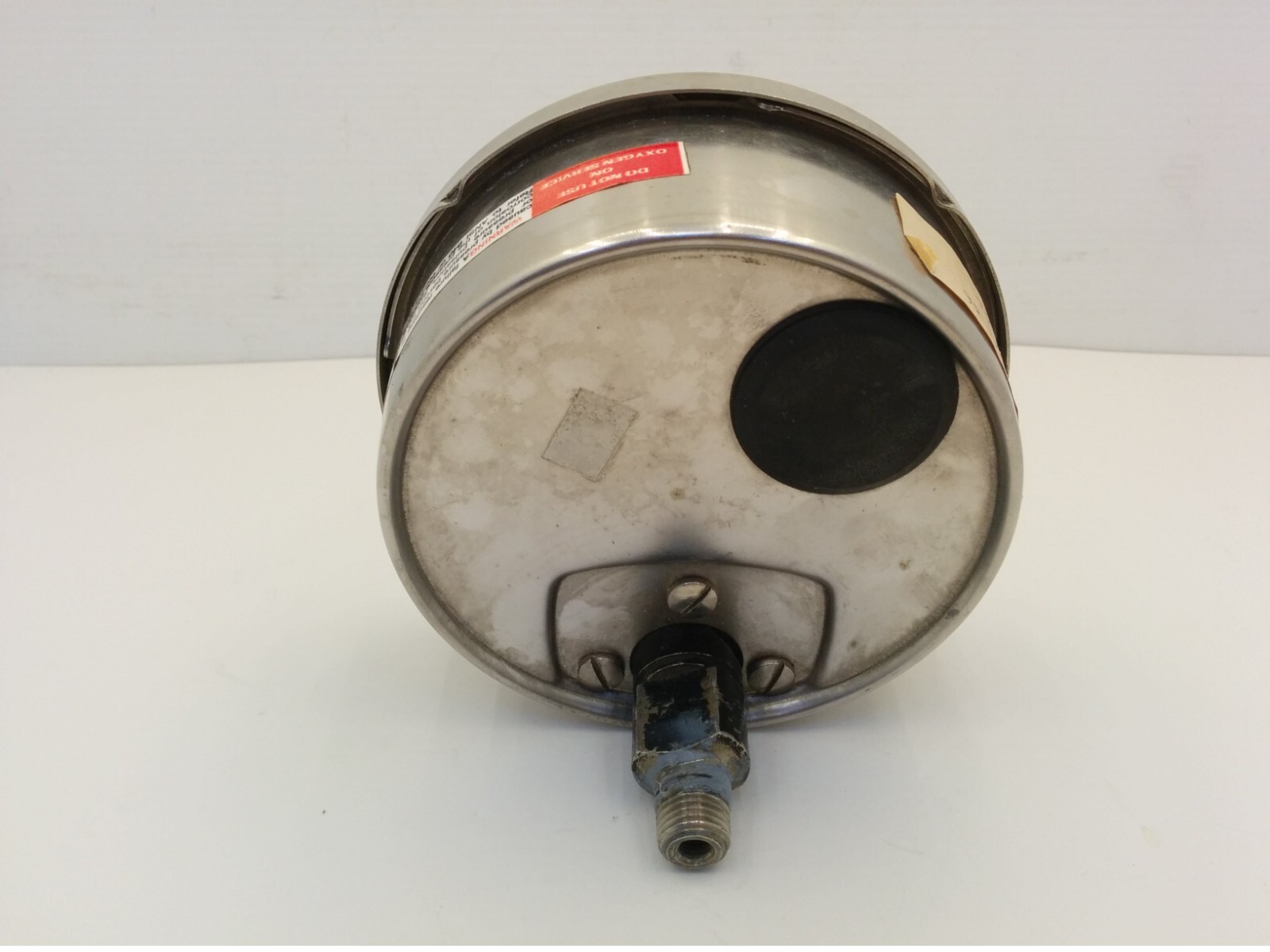 ASHCROFT PRESSURE GAUGE, 0-500 PSI, AISI 316 TUBE/SOCKET WELDED, 5″ DIA, BACK MT