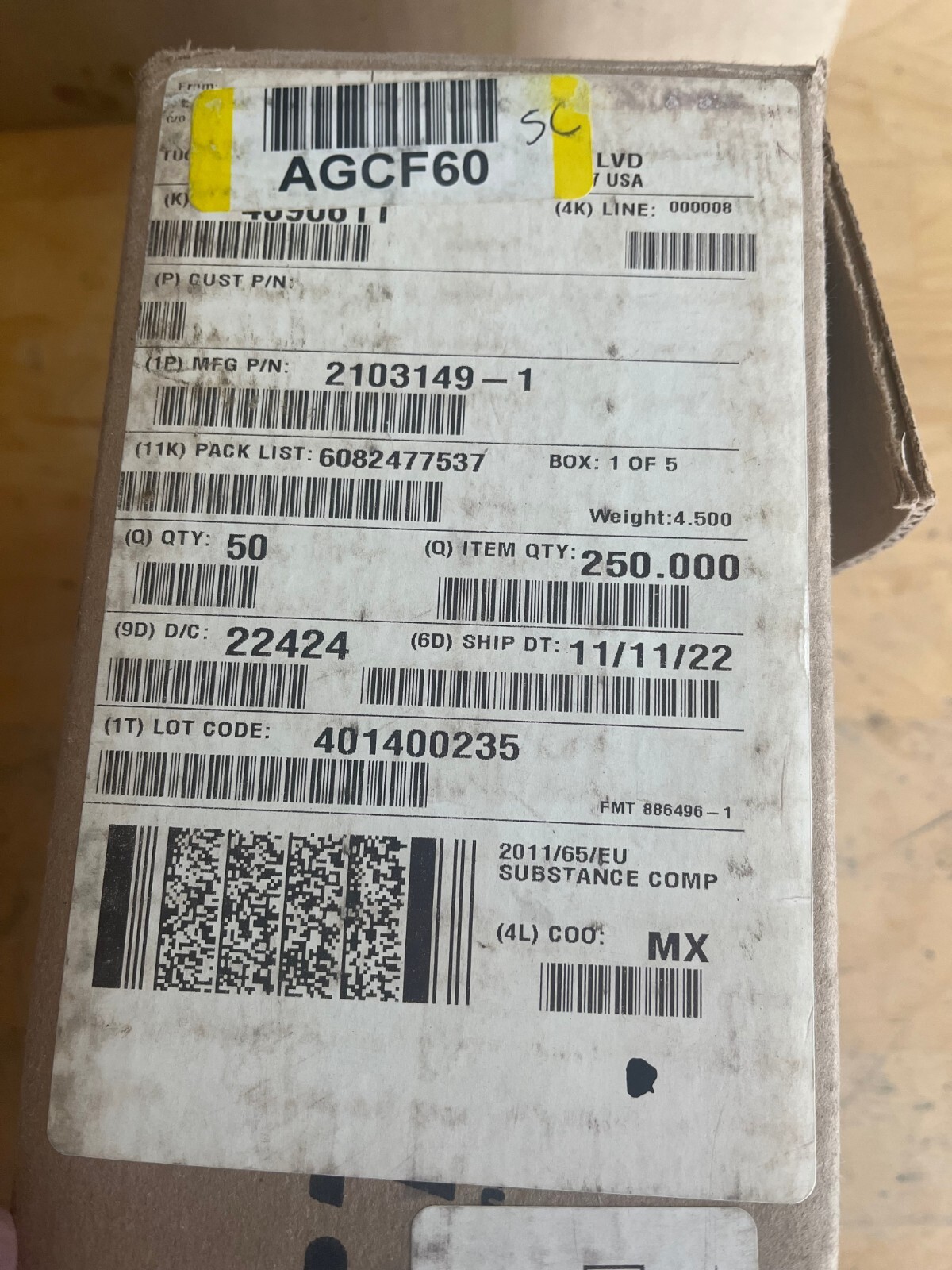 TE Connectivity 2103149-1, PLUG, HVIL ONLY, HVA280-2PHI