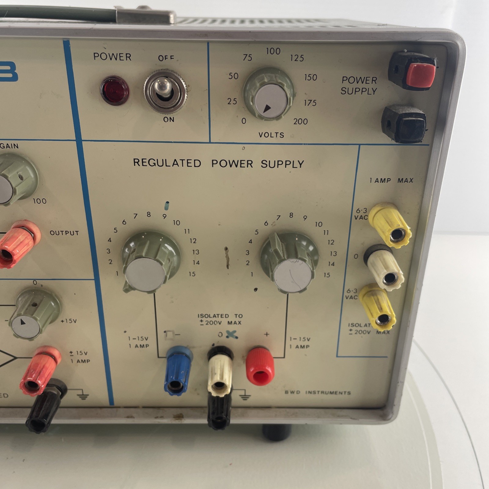 BWD Instruments BWD 603B Mini Lab Laboratory System – Parts and Repair