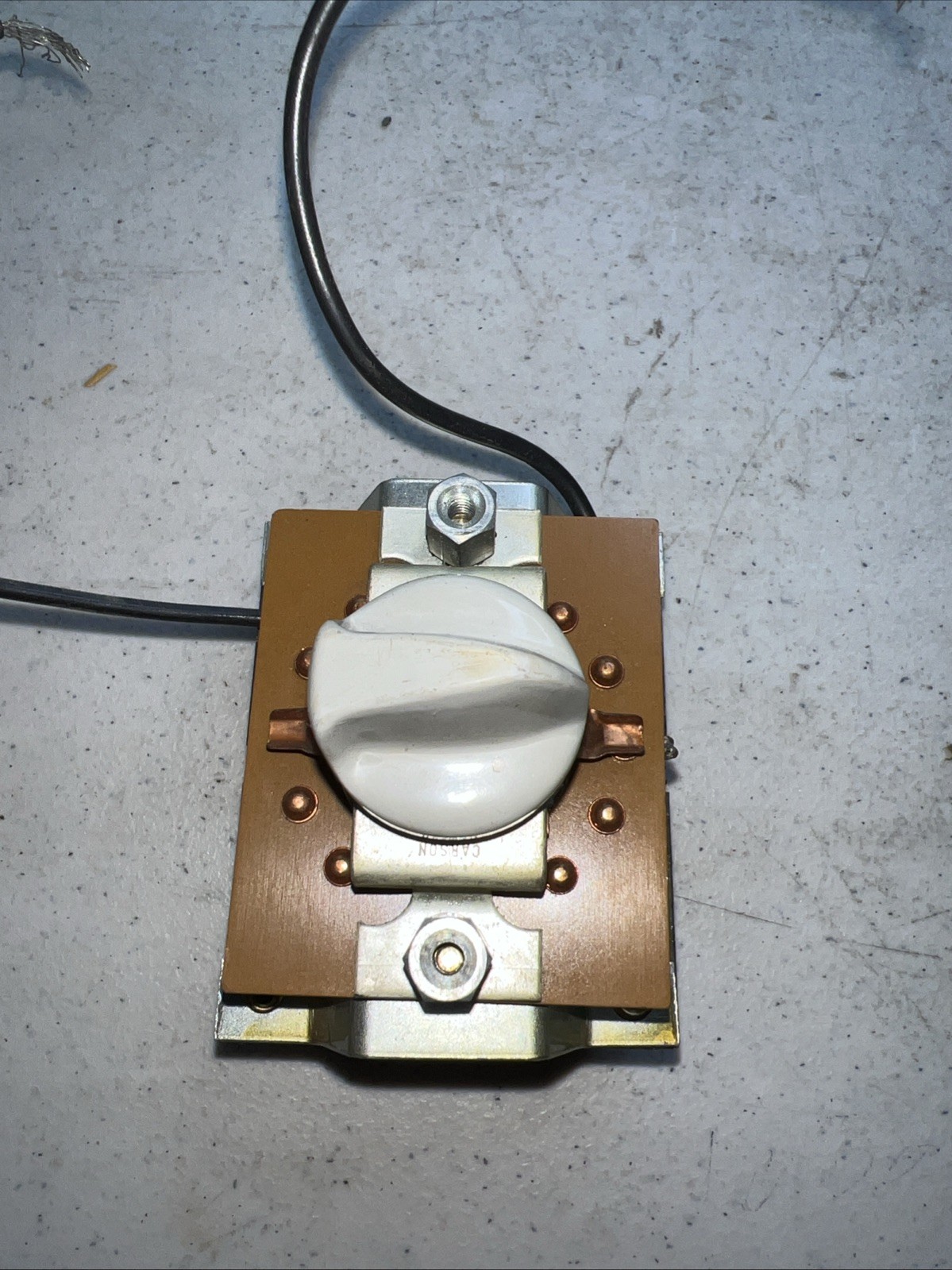 Vintage Carson Mfg Co. Transformer Part 1794 w/ Control Knob – L & Carson USA
