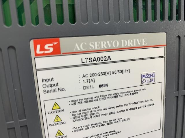 LS Mecapion AC Servo Drive – L7SA002A w/Warranty
