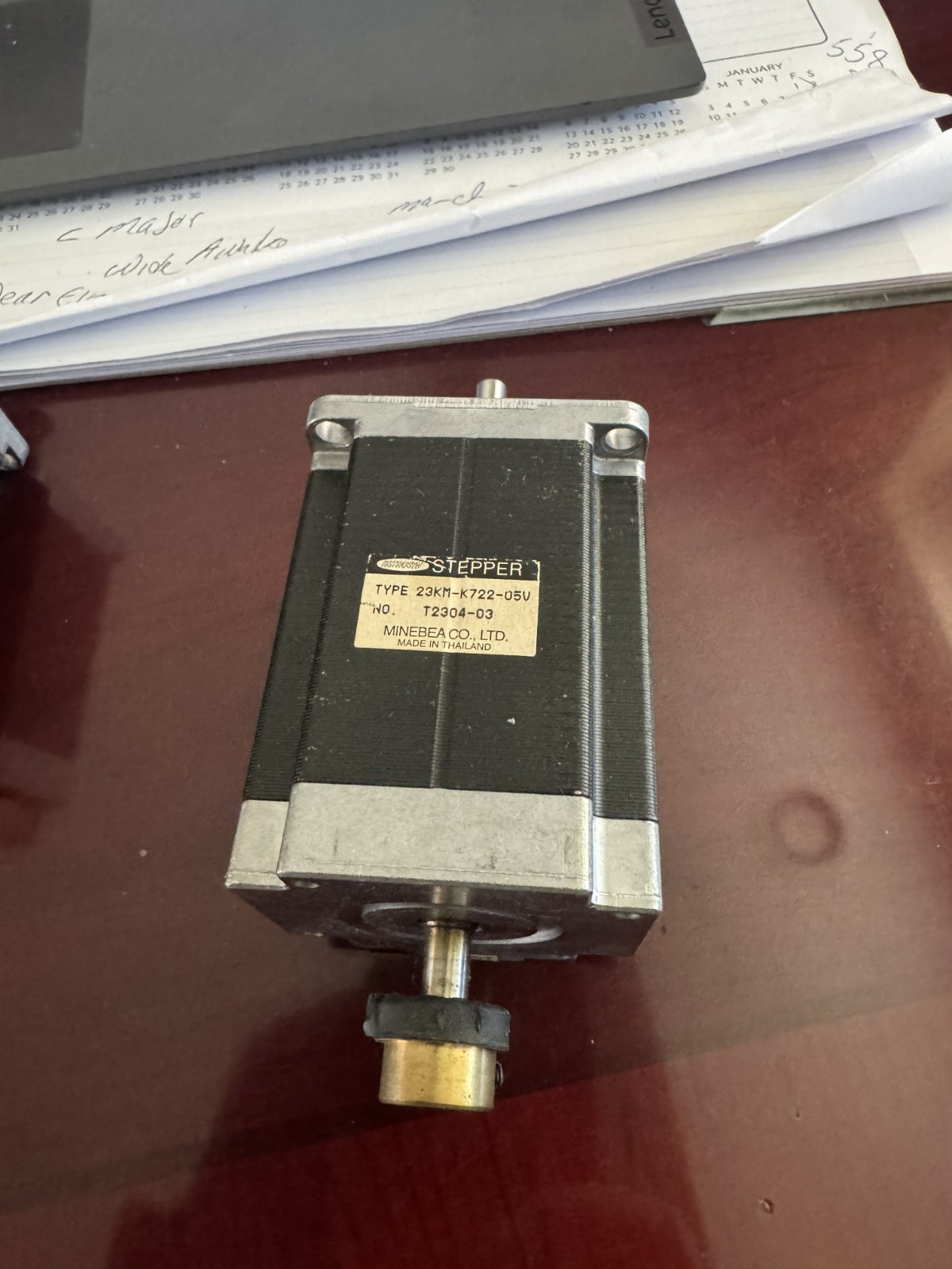 Minebea Matsushita 23KM-K722-05V, Stepper Motor Noritsu