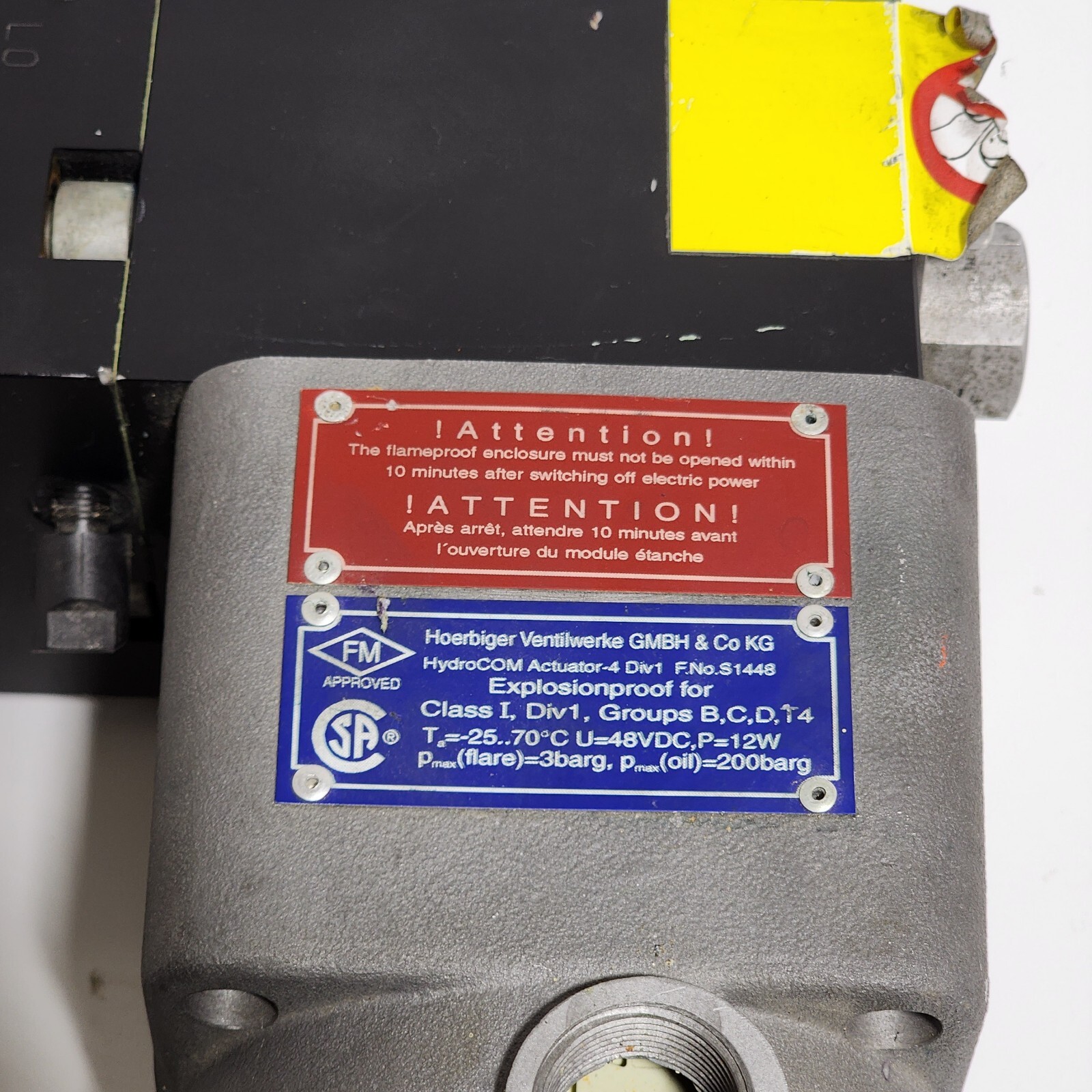 Hoerbiger Ventilwerke GMBH HydroCOM Dia 17 MODULE USED.