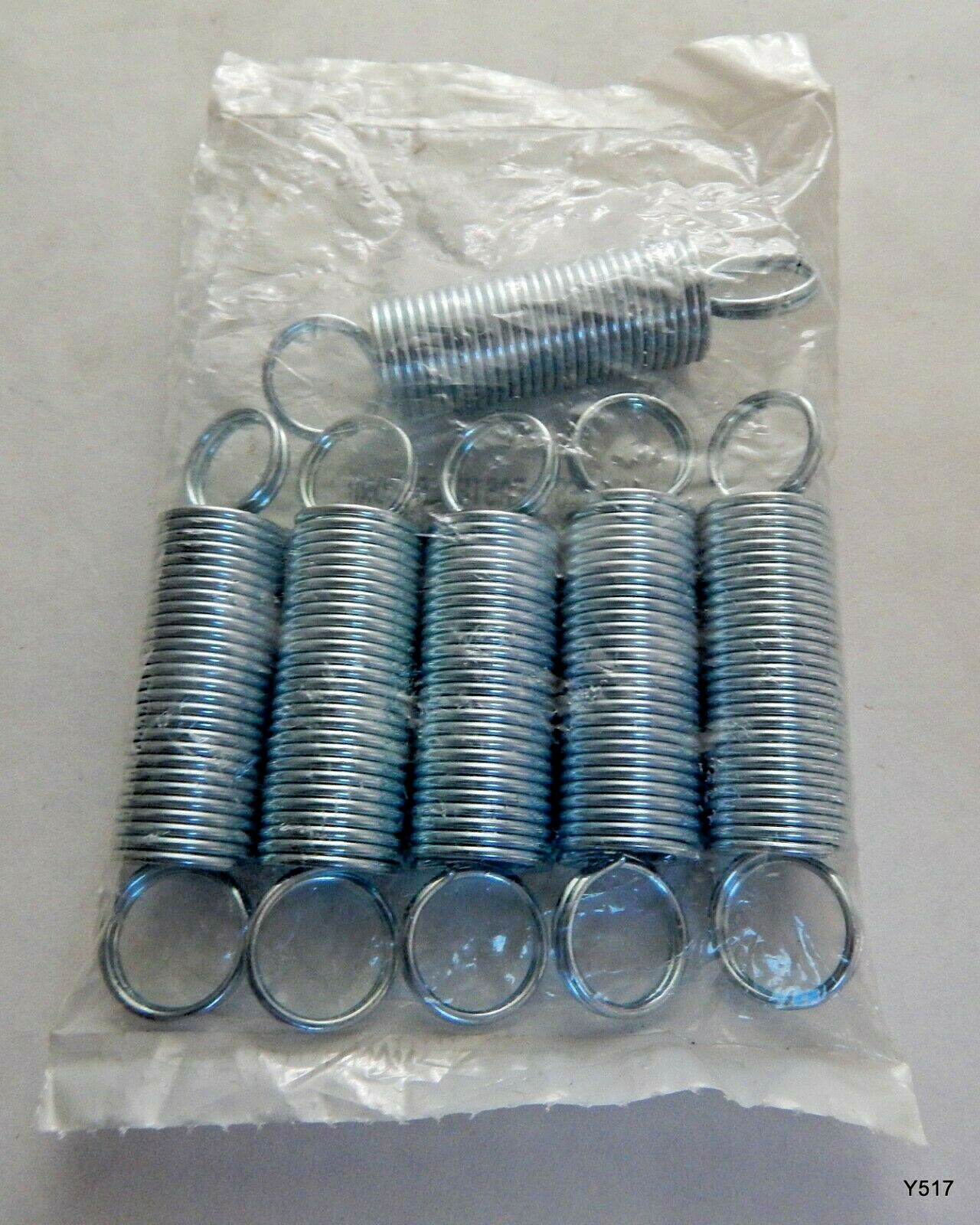 23/32″ x 3-1/4″ x .063″ WG Steel Extension Springs 6PK
