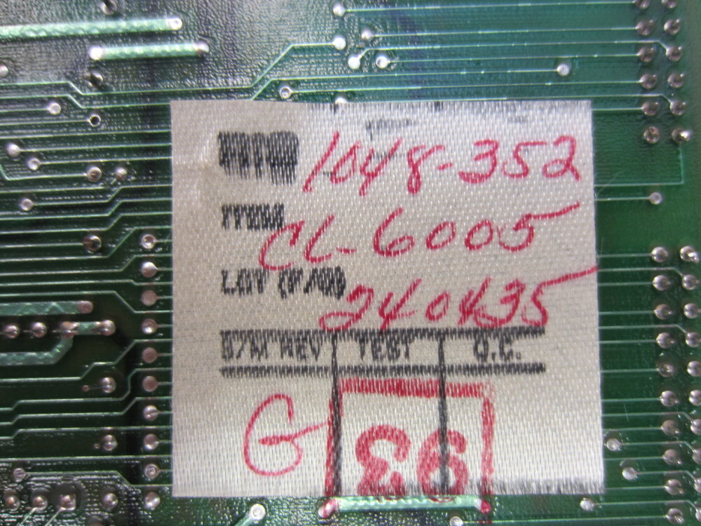 RiS CL-6005 Circuit Board 1048-352
