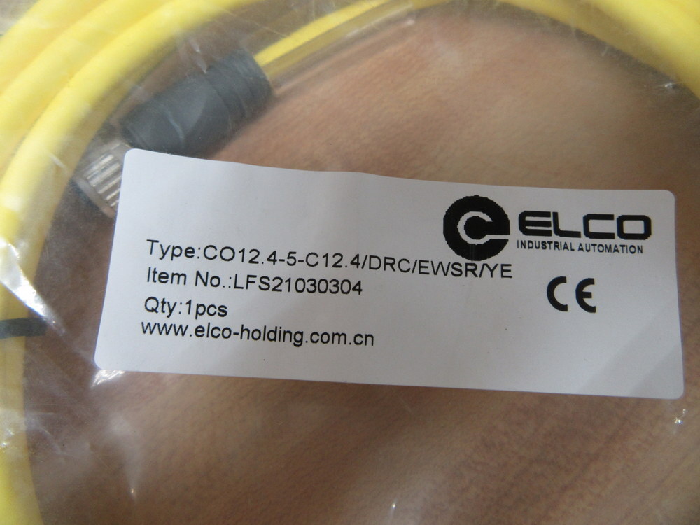 Elco CO12.4-5-C12.4/DRC/EWSR/YE Cable LFS21030304