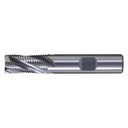 Cleveland C60155 4-Flute Carbide Hp Square Single Roughing End Mill Ctd Cem-Rs
