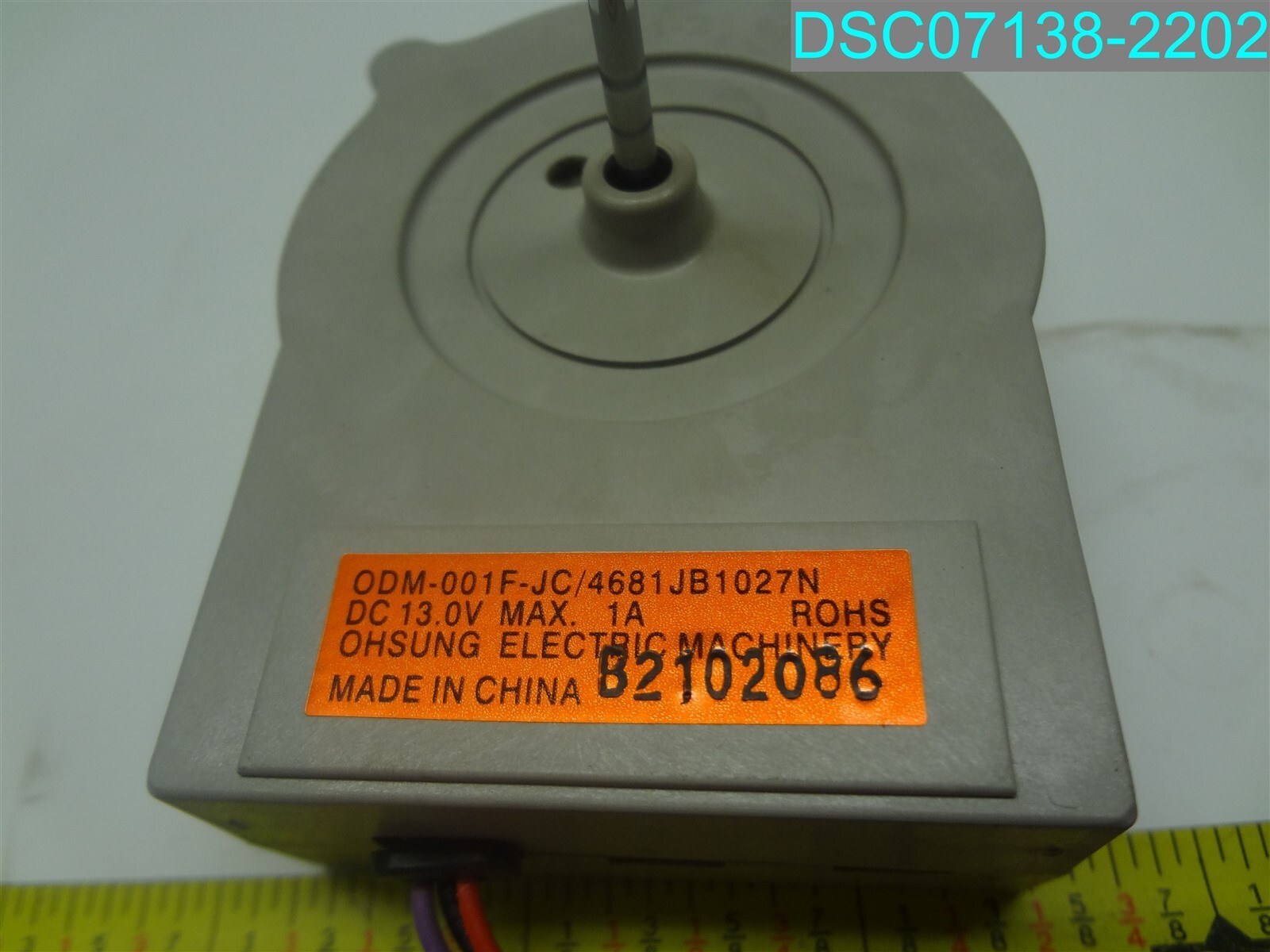 Supplying Demand 4681JB1027N Refrigerator Evaporator Fan Motor Replacement