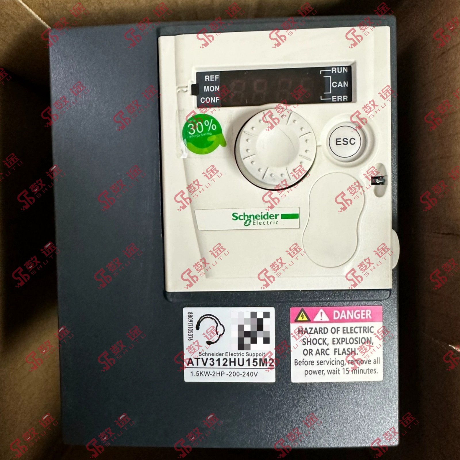 Schneider ATV312HU15M2 200-240V 1.5KW Frequency converter#1pcs new in box