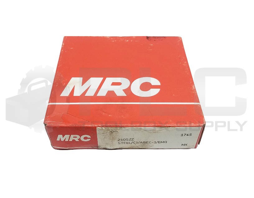 SEALED NEW MRC 210SZZ BEARING 50 x 90 x 20mm, 210SZZ STEEL/C3/ABEC-1/EMQ
