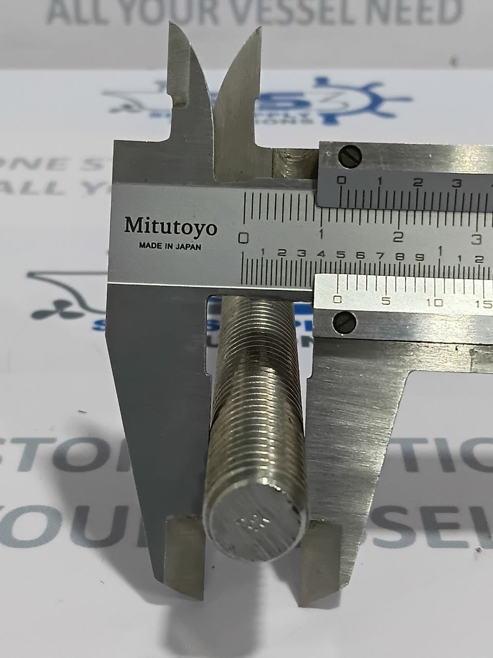 Stainless Steel Fully Threaded Studs 1793-0500C-06750 & 1793-0500C-03375 Stud