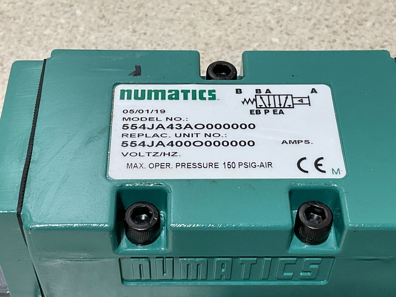 Numatics 554JA43AO000000 NEW