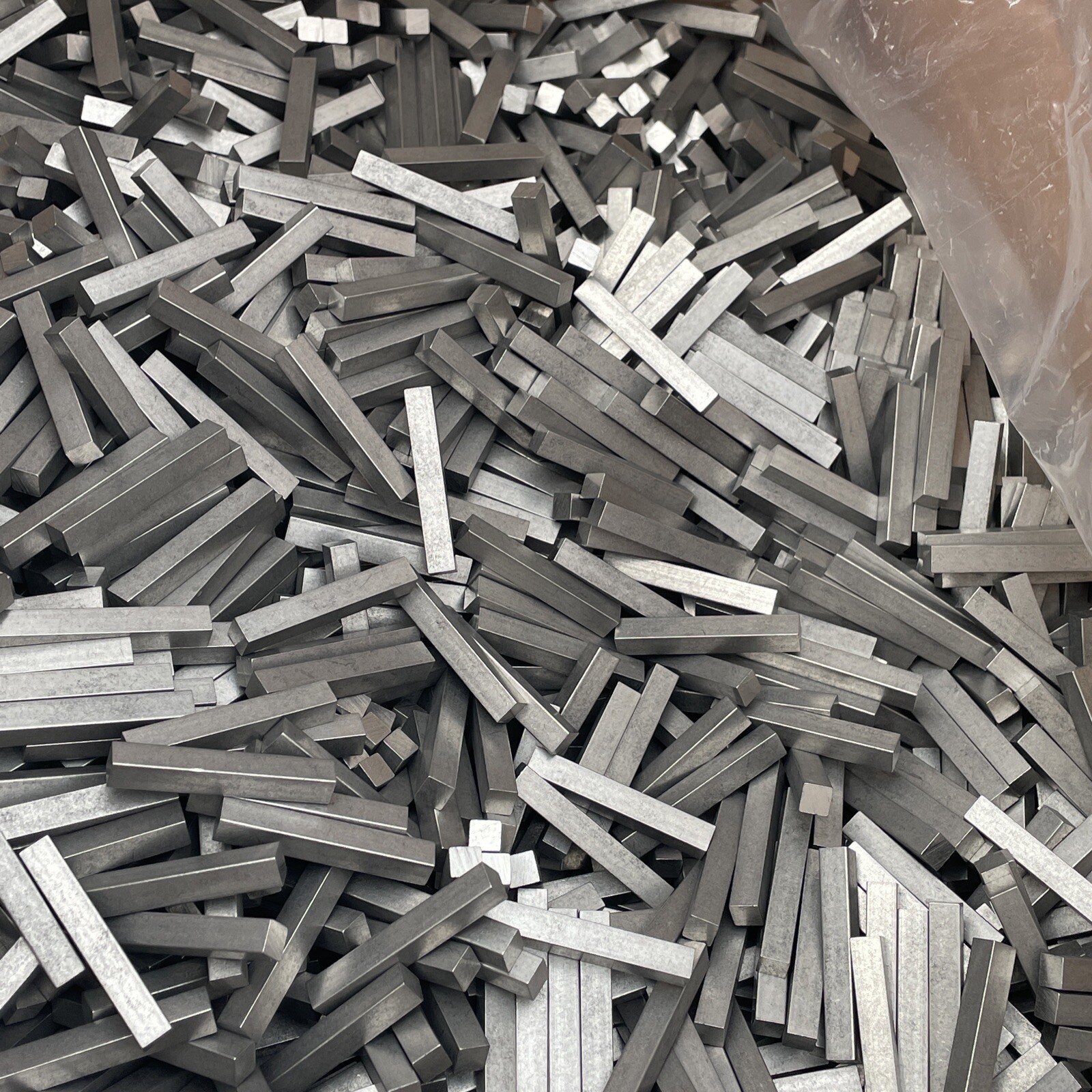 3/16×1-1/4” Stainless Inch Square Key Stock Qty 100