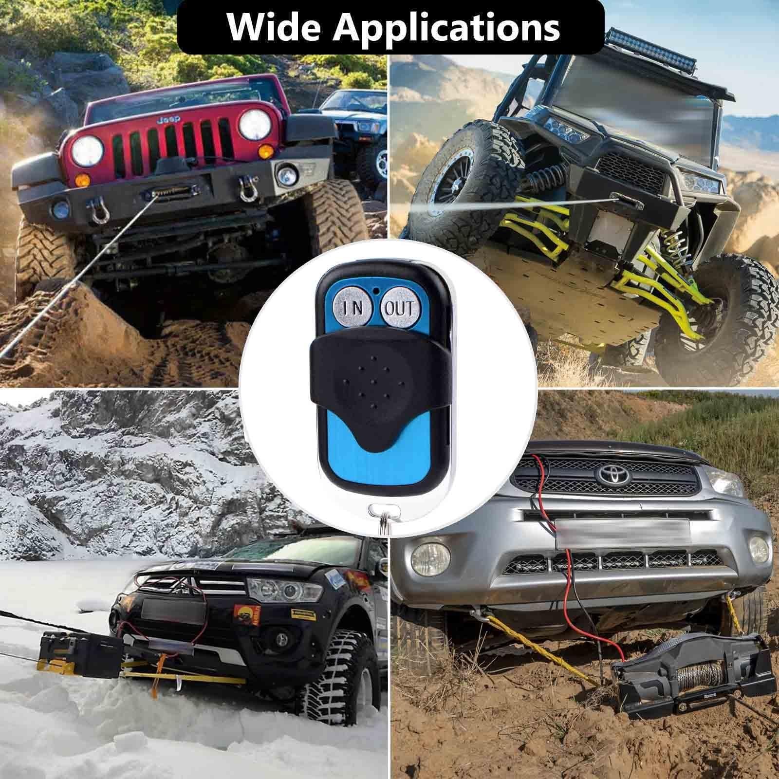 Wireless Winch Remote Control Kit for Car Truck Jeep ATV SUV 12V 24V Handset …
