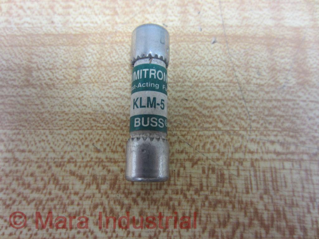 Limitron KLM-5 Buss Fuse KLM5 Bussmann (Pack of 9)