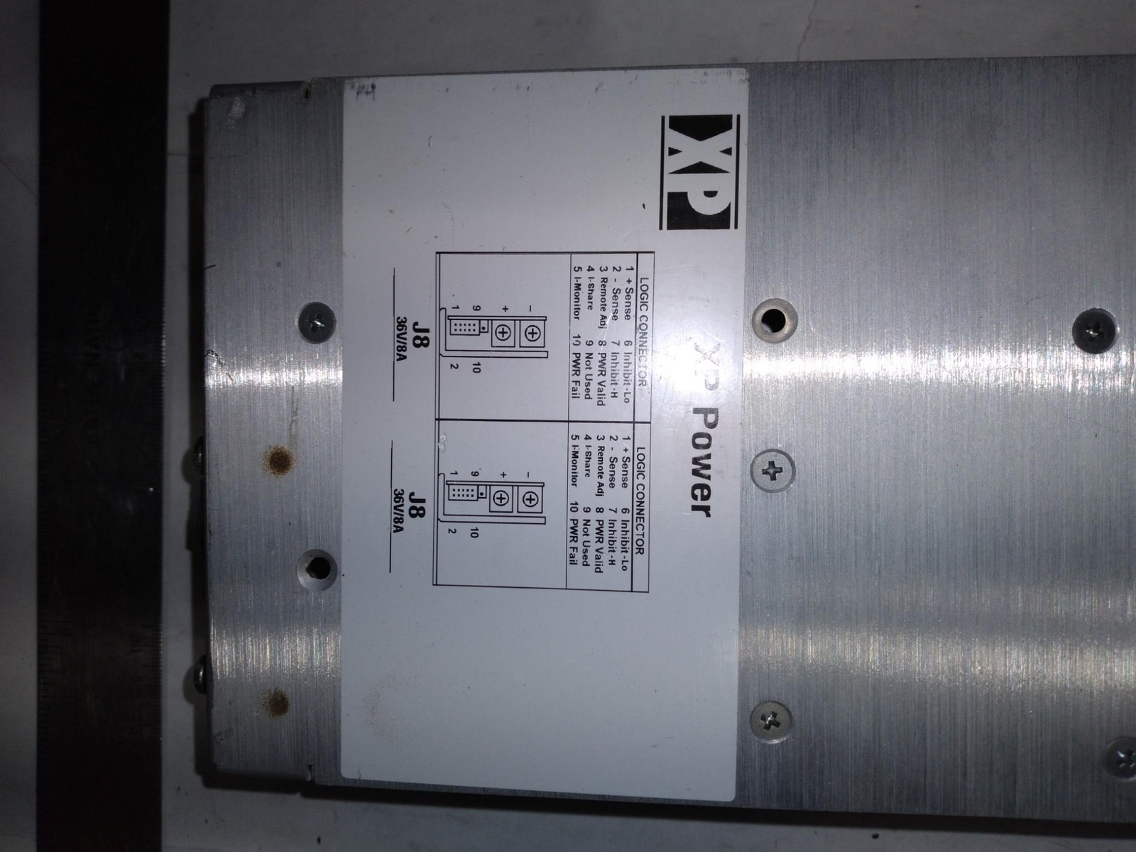 XP POWER F6J8J8 100-240VAC 47-63HZ 9/4A