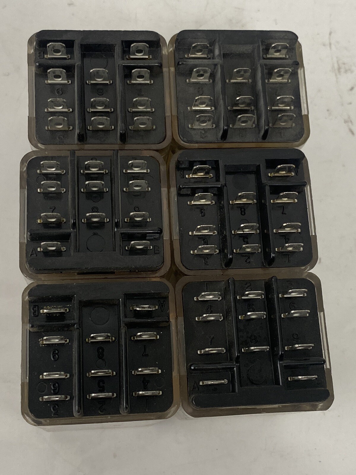 Lot Of 6 POTTER & BRUMFIELD KUP-14A35F-120 RELAY 120V 11 Prong