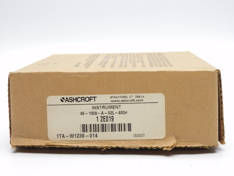 ASHCROFT 451009A02L-600# 0-600PSI NSMP