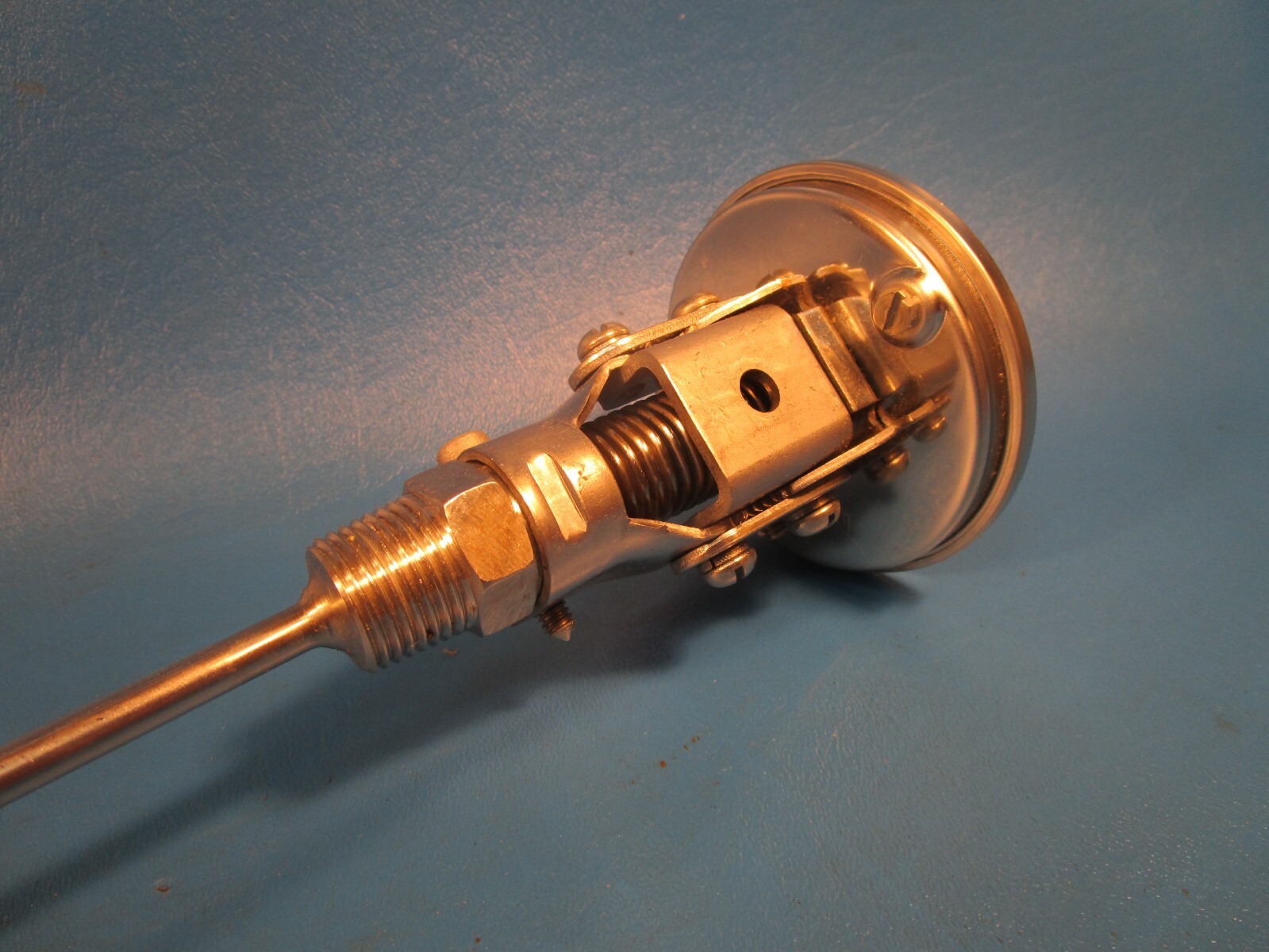 ASHCROFT 30 EI60E 150 0/200F, 3″ Bimetal Thermometer, 1/2 NPT, 15″ STEM