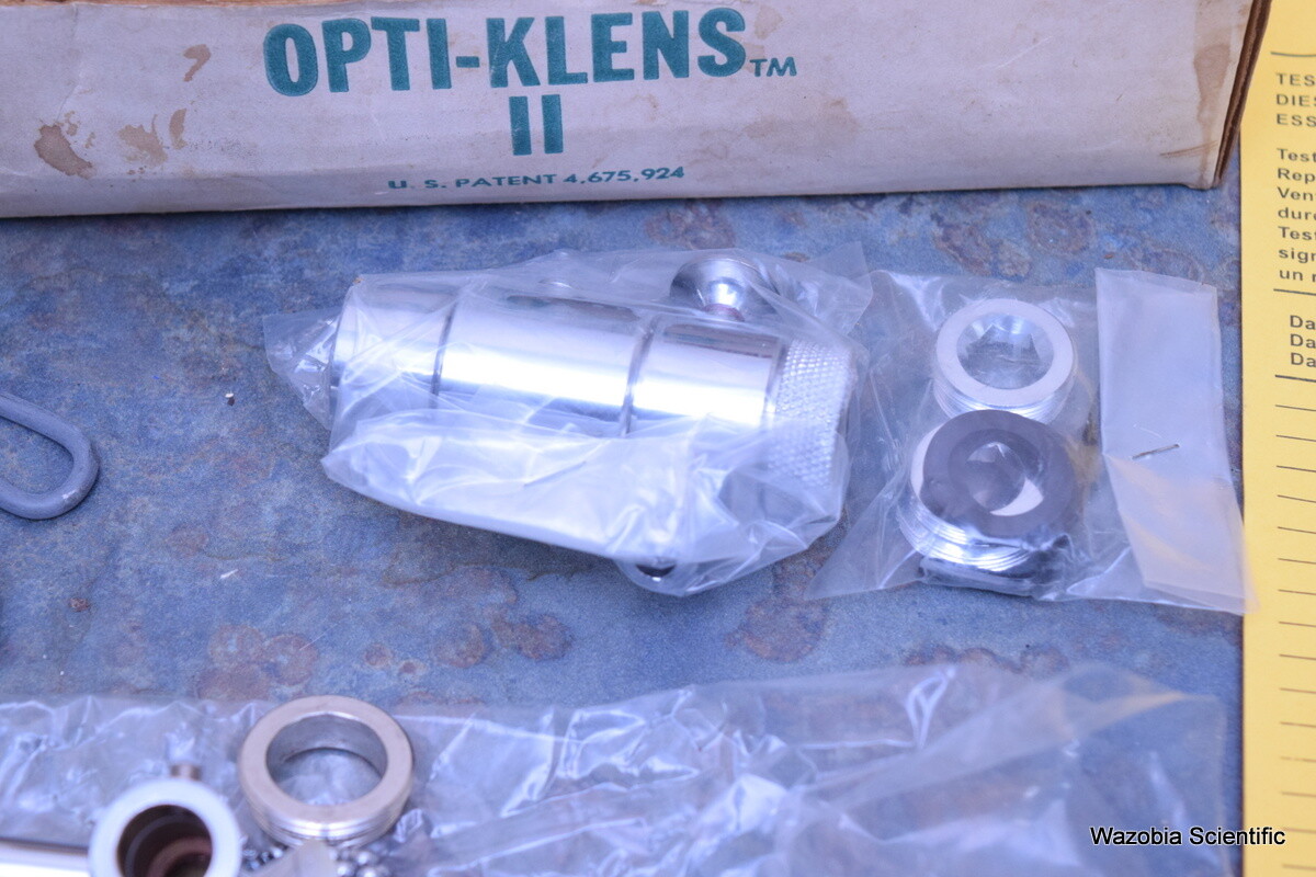 OPTI-KLENS II EYEWASH FOUNTAIN FAUCET MOUNTED EMERGENCY EYEWASH