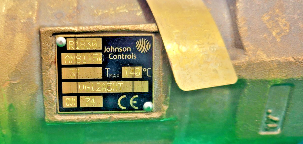 6️⃣ JOHNSON CONTROLS VG12 SERIES 3″ 150 BALL VALVE PESSCO OFFER 1 G021726-4-5 🗽