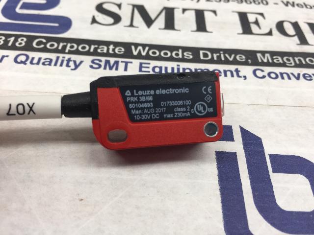 Lot of (2) Leuze Photoelectric Sensor – PRK 3B-66 w/Warranty