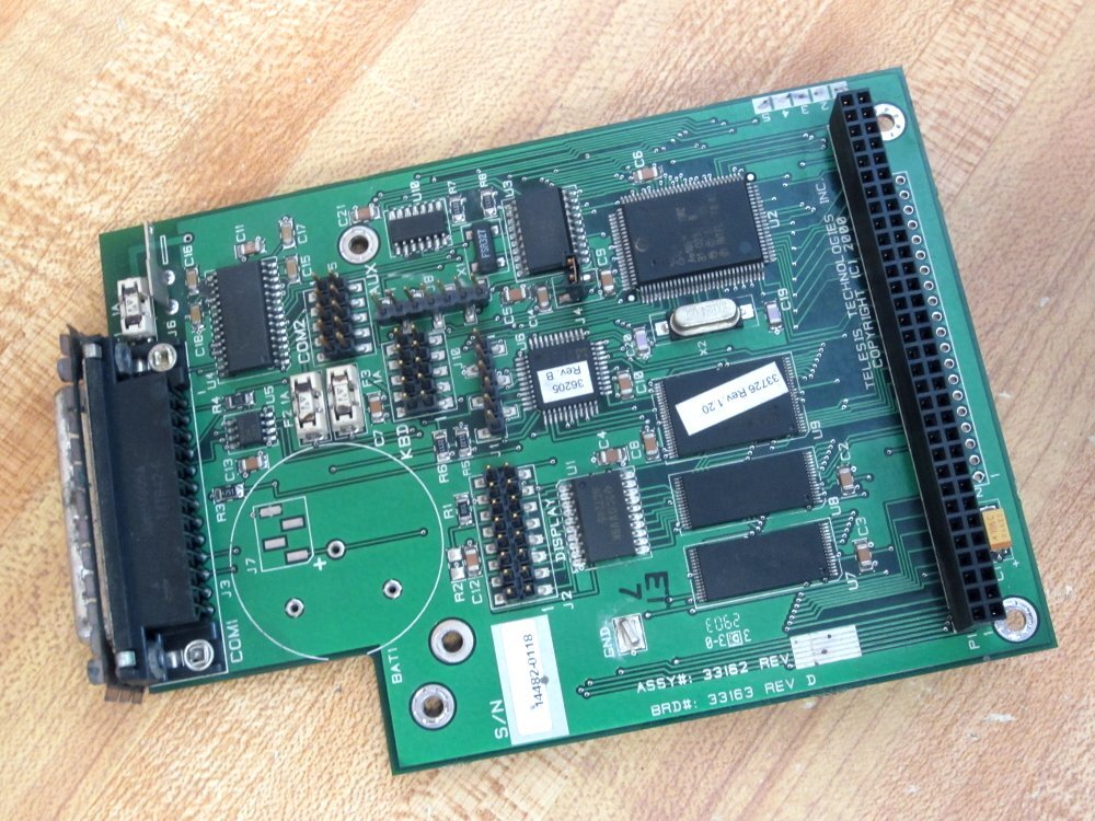 Telesis 33162 Circuit Board 33163 33162 Rev.F