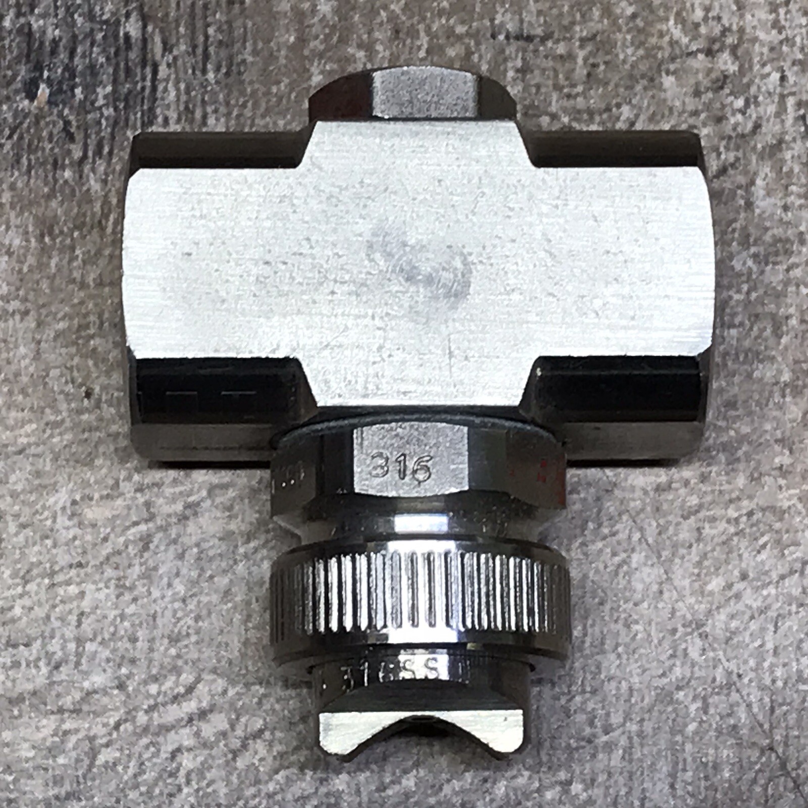 BEX 1/4JPLBD Air Atomizing Spray Nozzle Liquid Cap JL1650 Air Cap JPT15 *316 SS*