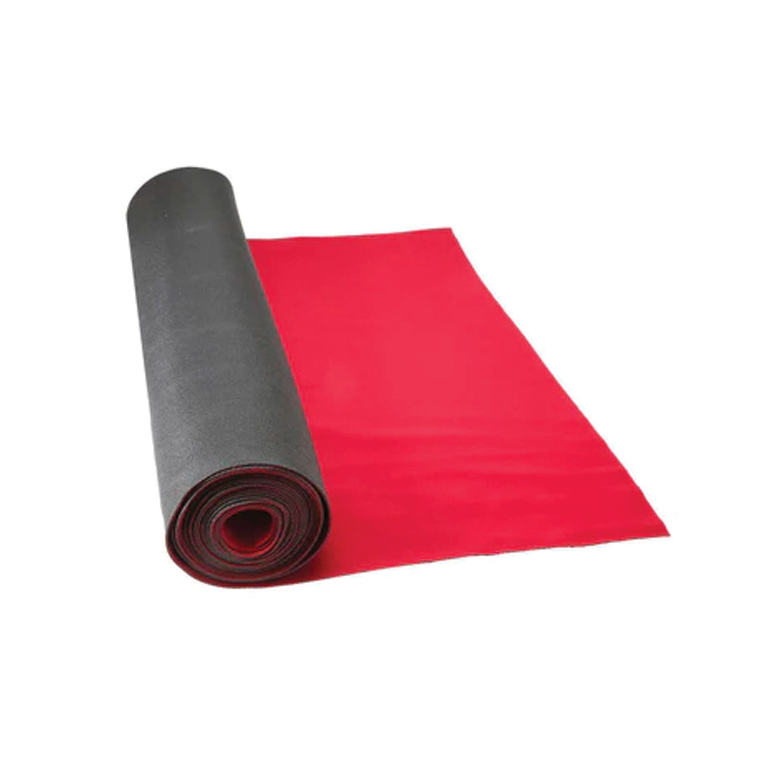 USCC Neoprene Floor Runner 27″ X 20′ – Reusable, Slip-Proof, Non-Skid – Red