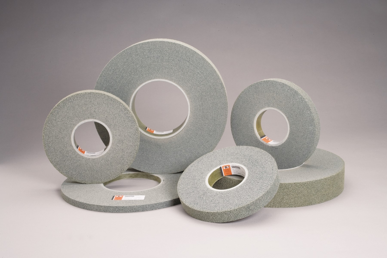 Standard Abrasives GP Plus Wheel 854153, 6 in x 1 in x 1 in 9S FIN, (Case of 3)