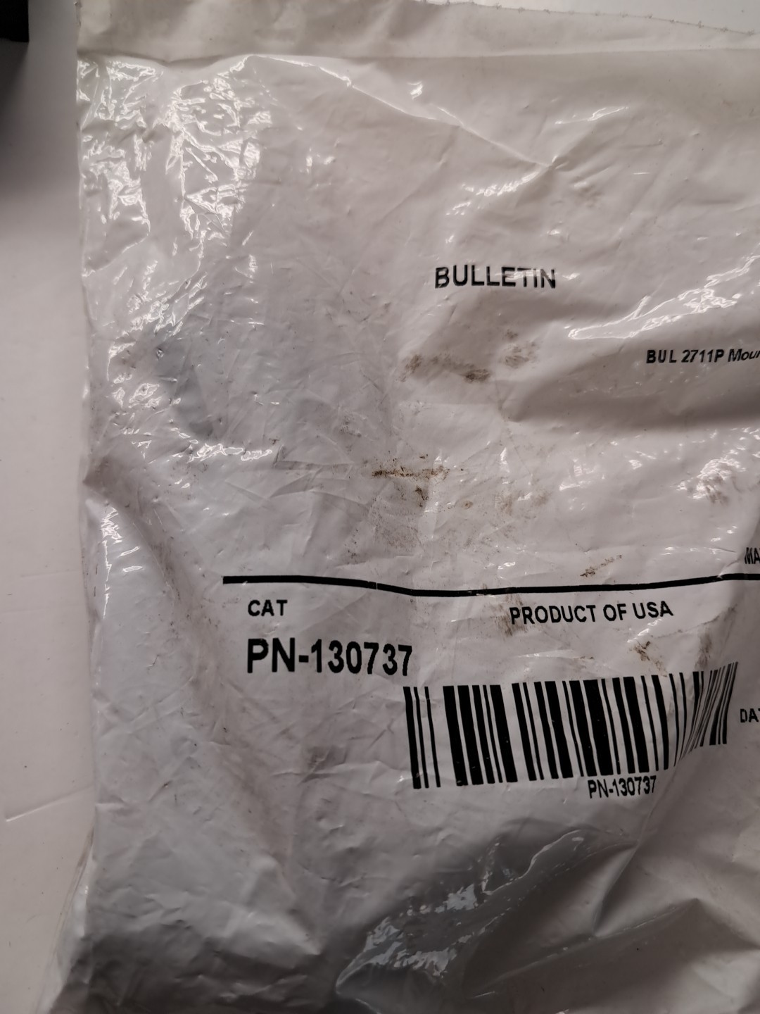 NOS ALLEN BRADLEY PN-130737, BUL2711P MOUNTING LEVER 4 PIECE KIT NEW