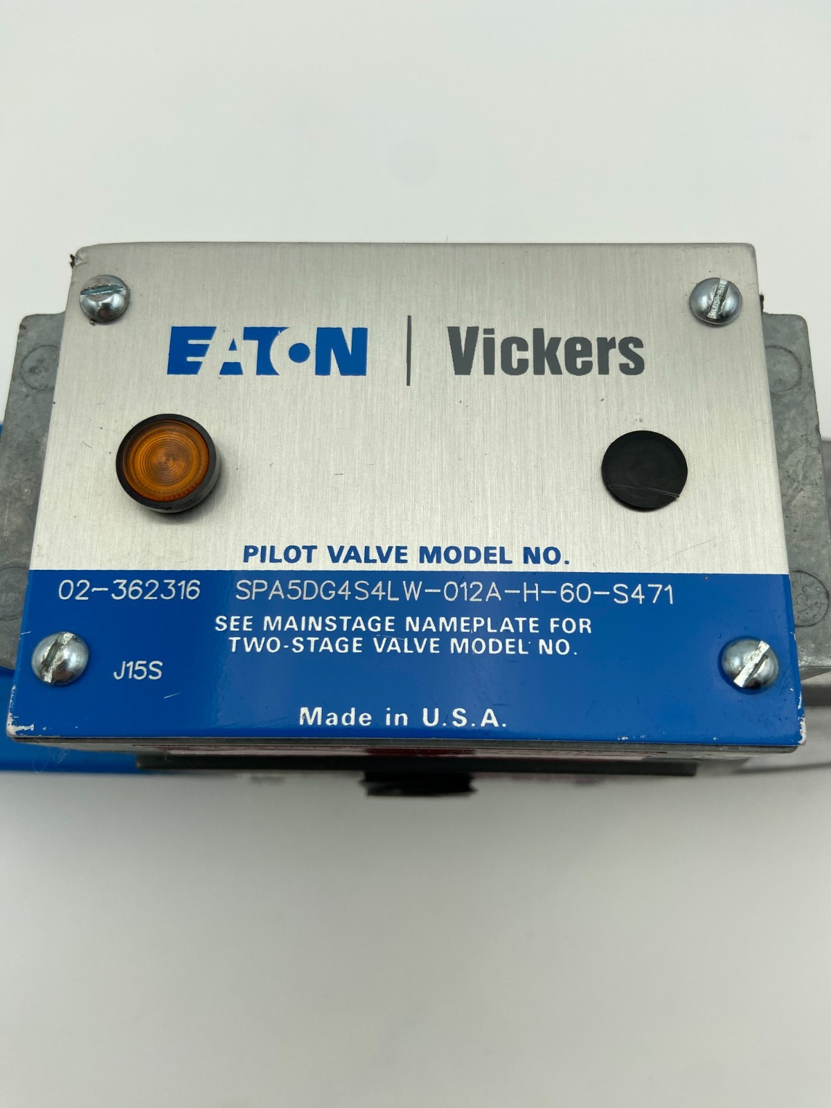 EATON | Vickers -Directional 02-362316, SPA5-DG4S4 LW 012A H 60 S471 Genuine-New