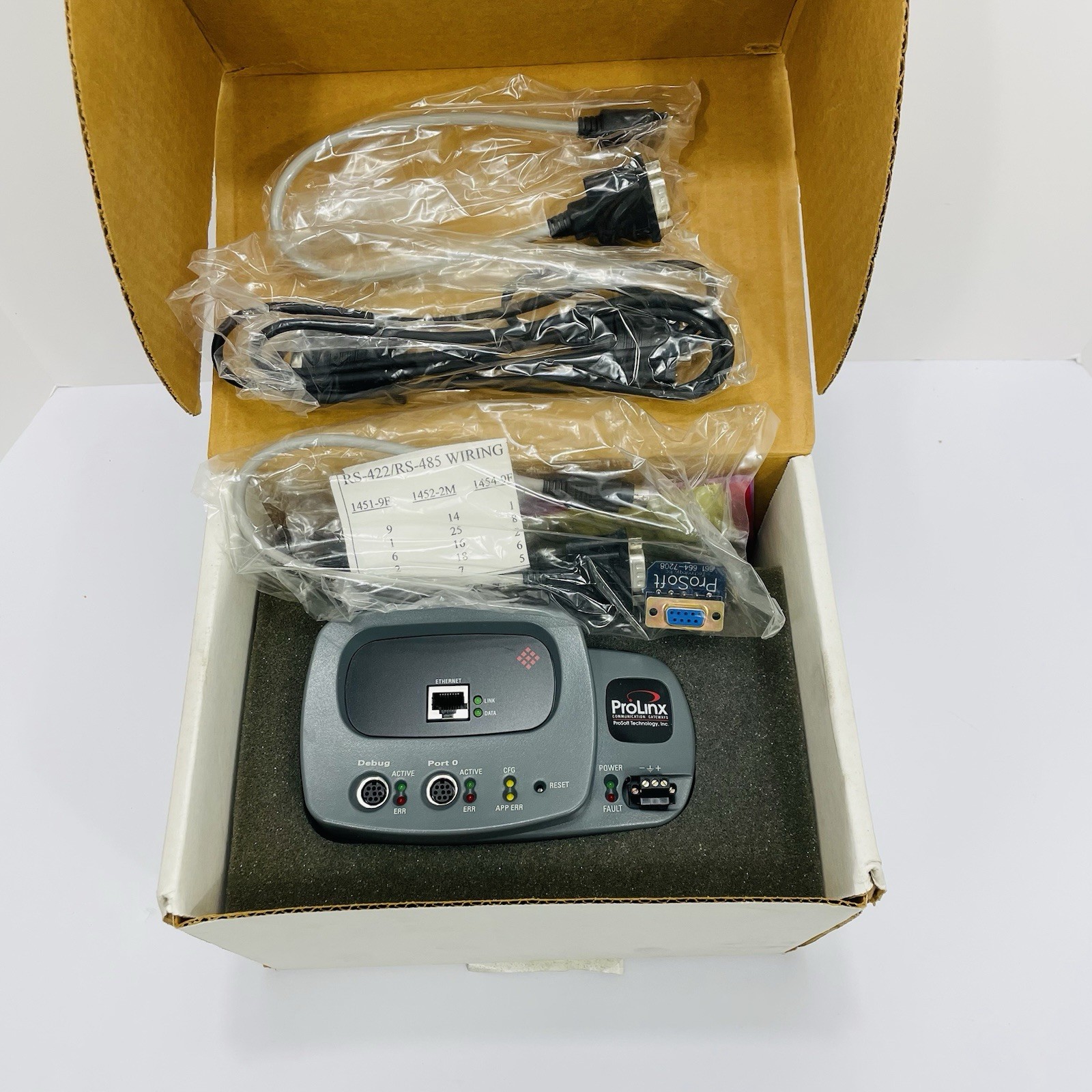 ProLinx Prosoft 4201-DFNT-ISDA Protocol Gateway Module Ethernet/IP To ISDA