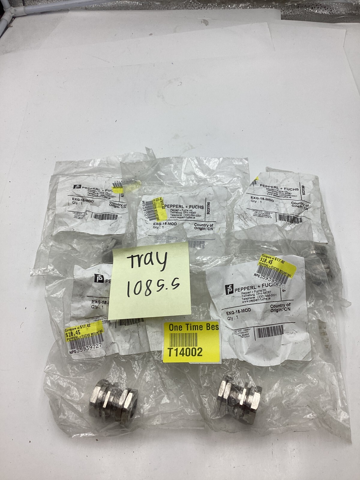 Pepperl + Fuchs EXG-18-MOD Mounting Aid Threaded Pipe Clamp For M18 Sensor