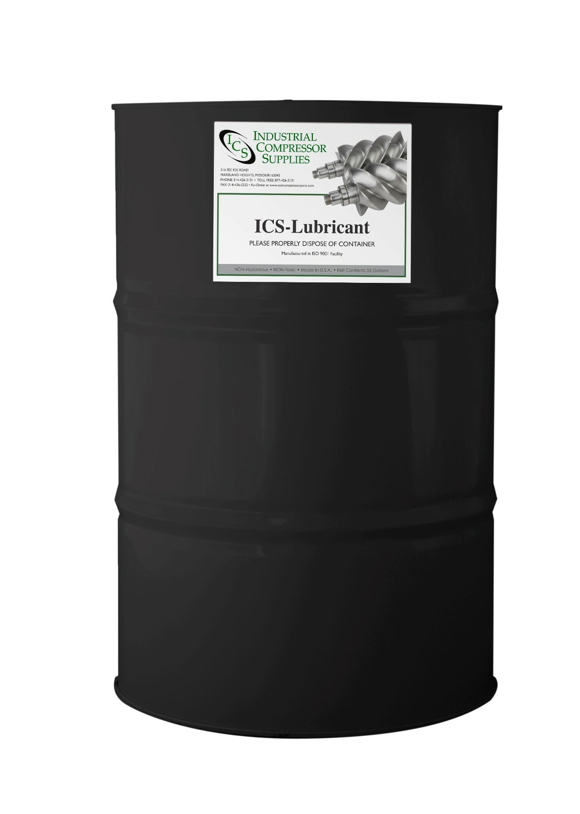ICS-204-1584-55 Replacement SSL-50 Leroi Lubricant 55 Gallon Drum OEM EQUIVALENT