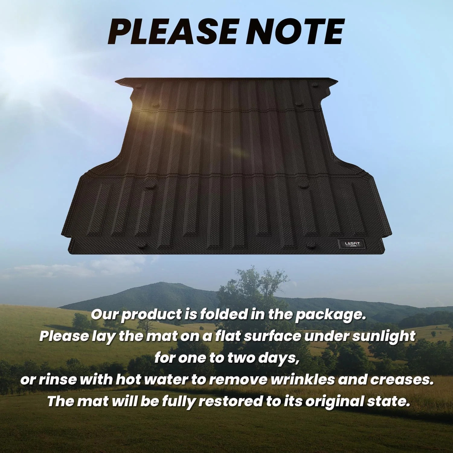 LASFIT 5.5FT Bed Mat Fit for Ford F-150 2004-2014 | Lincoln Mark LT 2006-2008 67