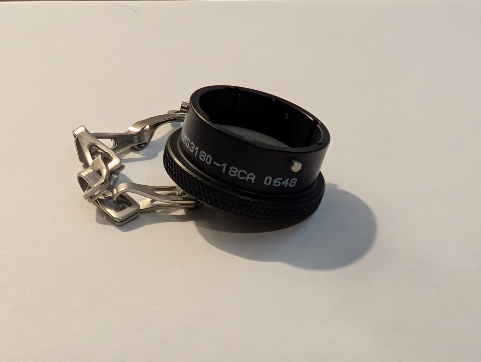 GLENAIR MS3180-18CA MIL-DTL-26482 Plug Connector Cap Cover, Protective, Chain