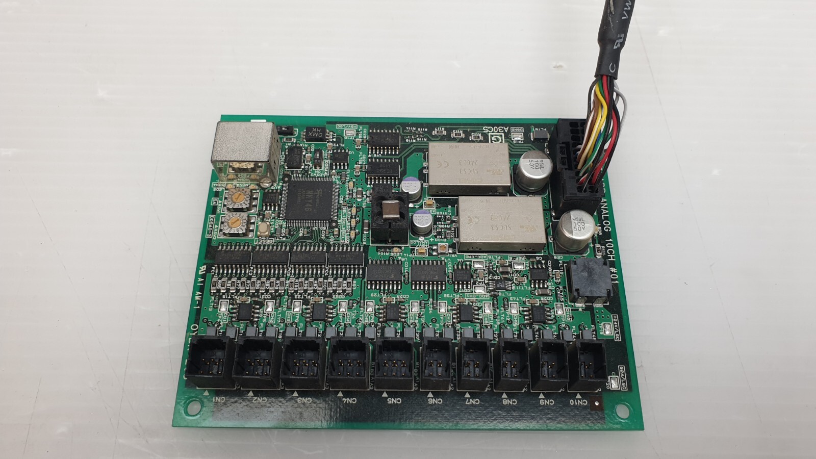 TEL Tokyo Electron BOARD, ANALOG 10CH #01 OYDK-205 – Used, Tested, Working