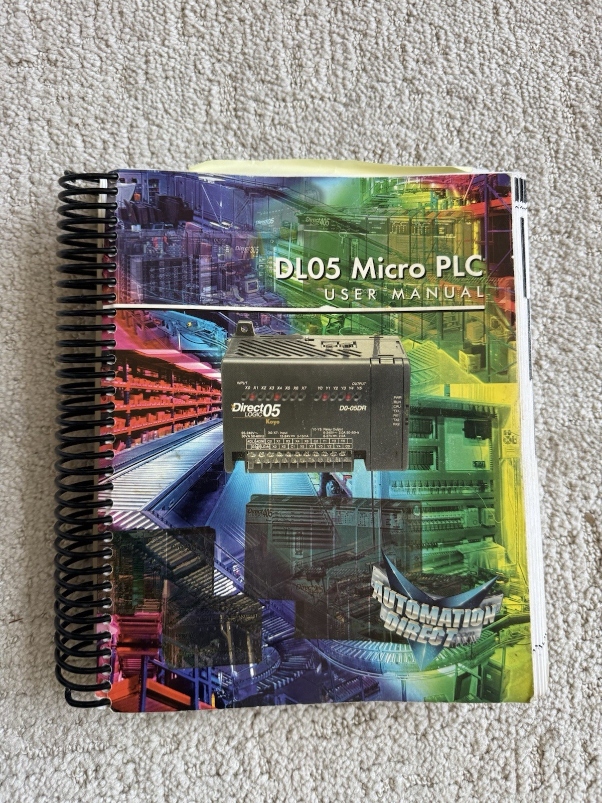 DL05 micro PLC USER MANUAL
