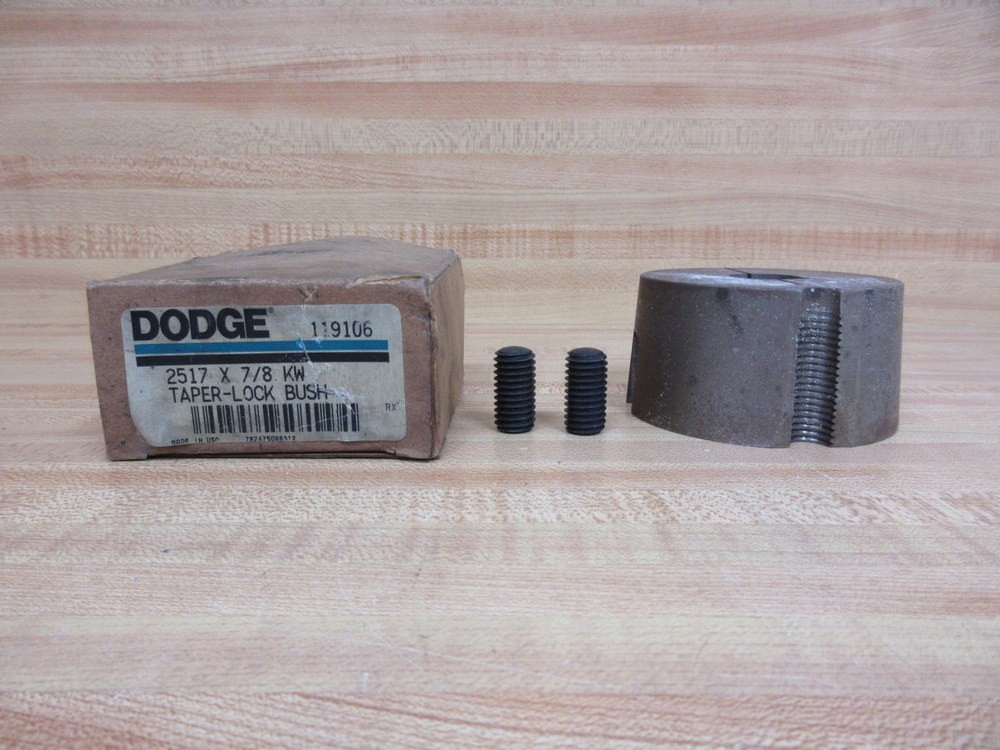 Dodge 2517X7/8 KW Bushing 2517X78KW Some Shelf Wear