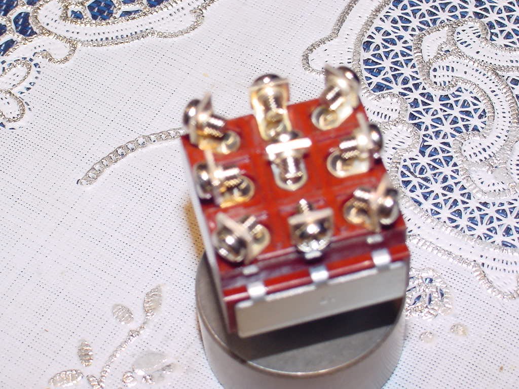 Nikkia NNK S-33, Toggle Switch, 3PDT (Triple Pole Double Throw), 20A 125V, New