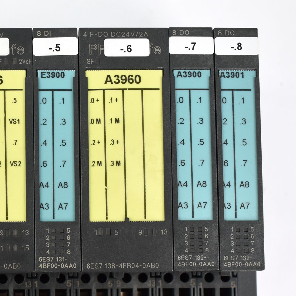 Siemens Simatic S7 6ES7 PLC Assembly w/ Interface, Power, Input, I/O Modules +