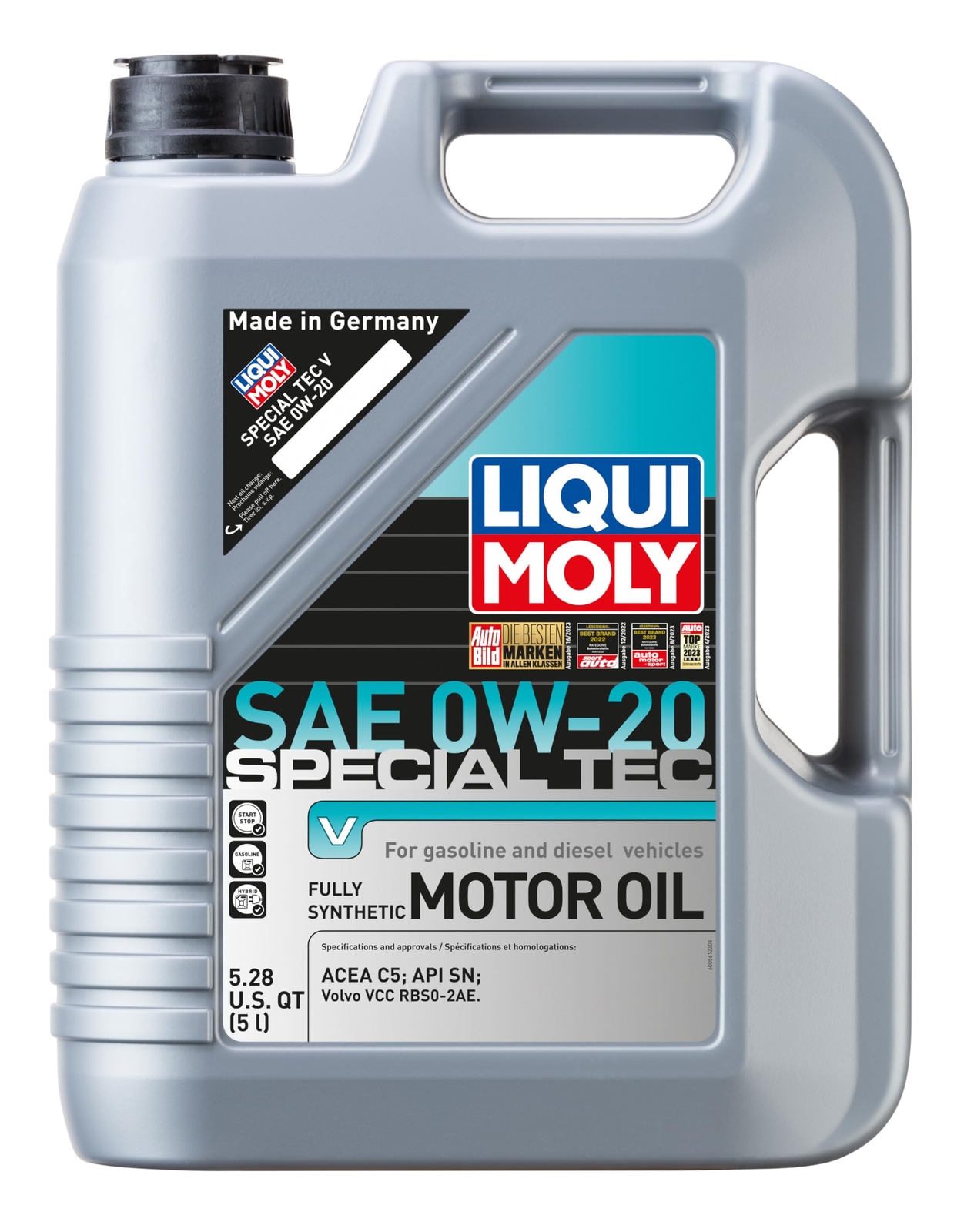 LIQUI MOLY Special Tec V SAE 0W-20 5 L Fully synthetic engine oil SKU 20200