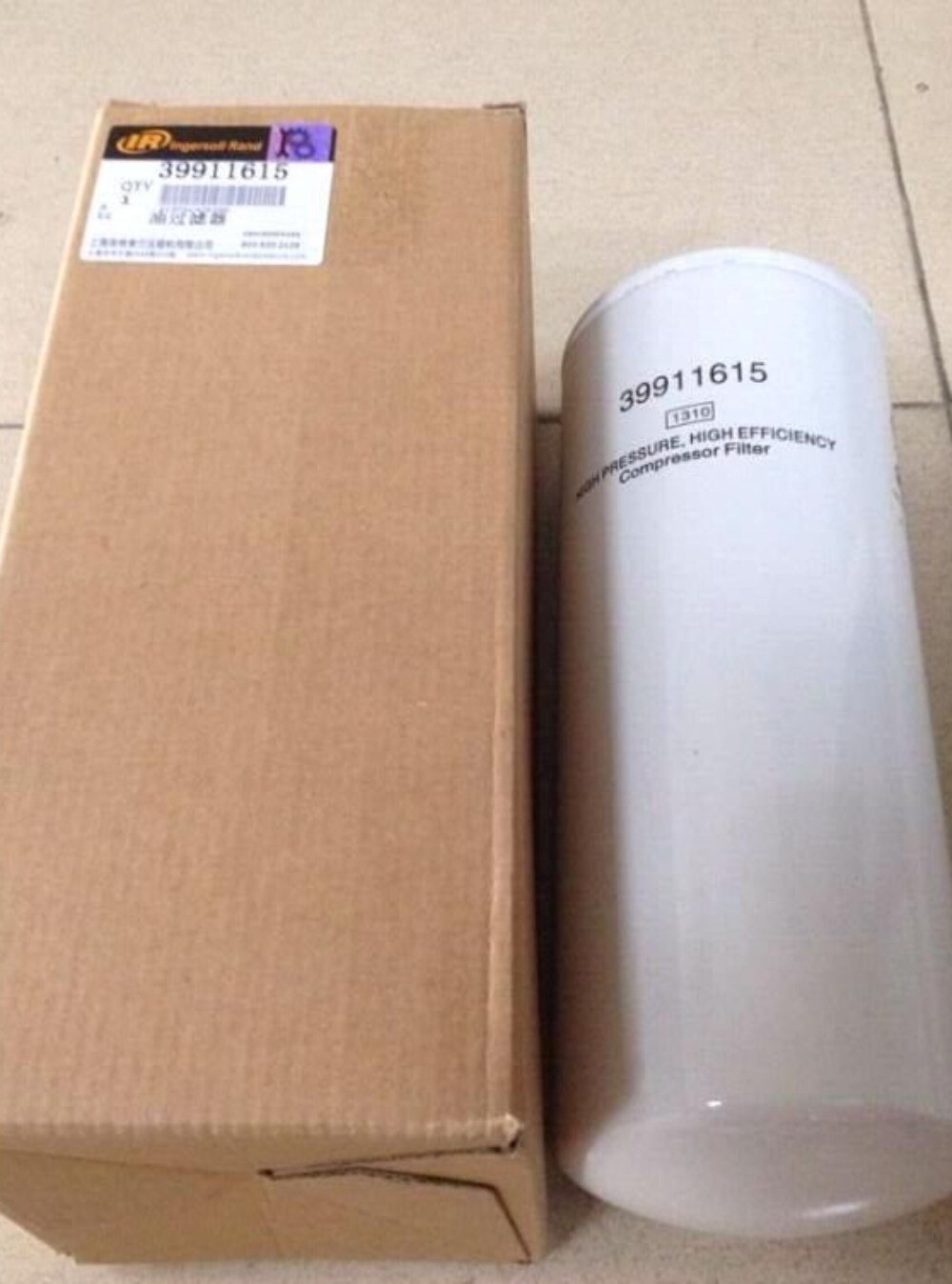 1Pcs New For 39911615 Oil Coolant Filter Ingersoll Rand Air Compressor