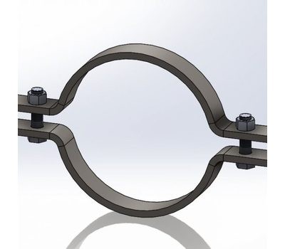 Empire Industries 50B0800 8″ Carbon Steel Riser Clamp for Pipe
