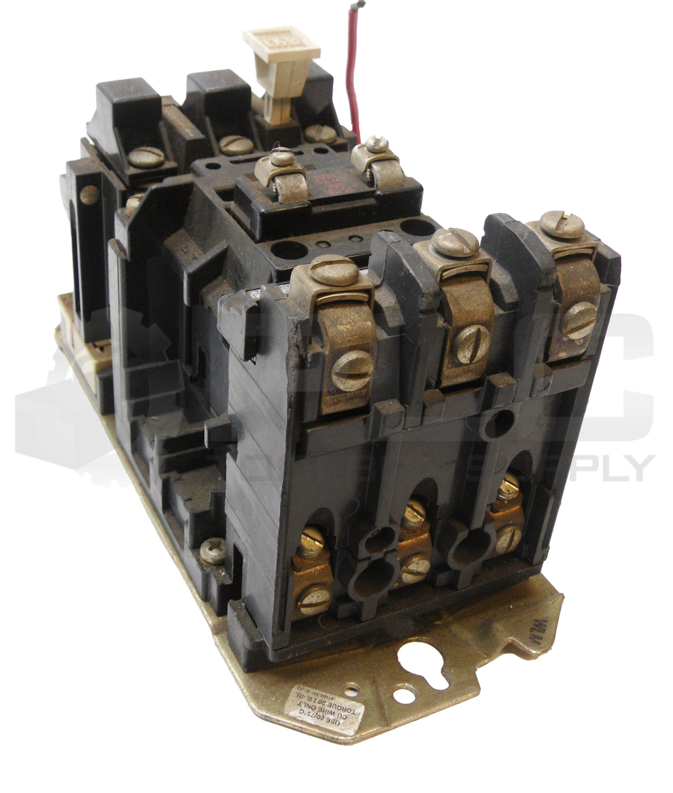 ALLEN BRADLEY 509-BOD /B CONTACTOR W/ CB236 COIL W/ 42185-800-01 W/ (3) W52