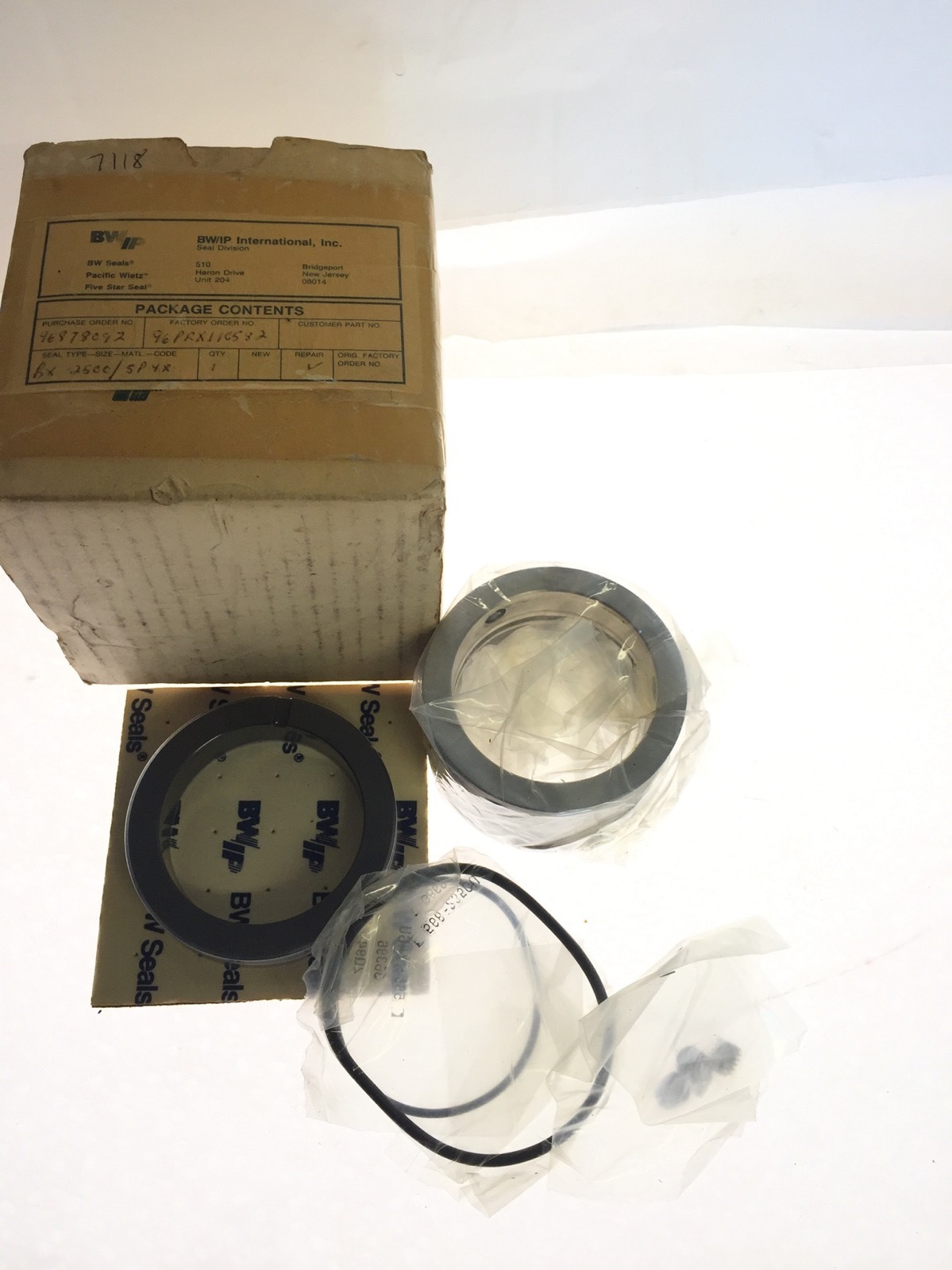 NIB! BW/IP MIST PUMP REBUILT SEAL KIT FOR BX 2500/ SP4X (H266)