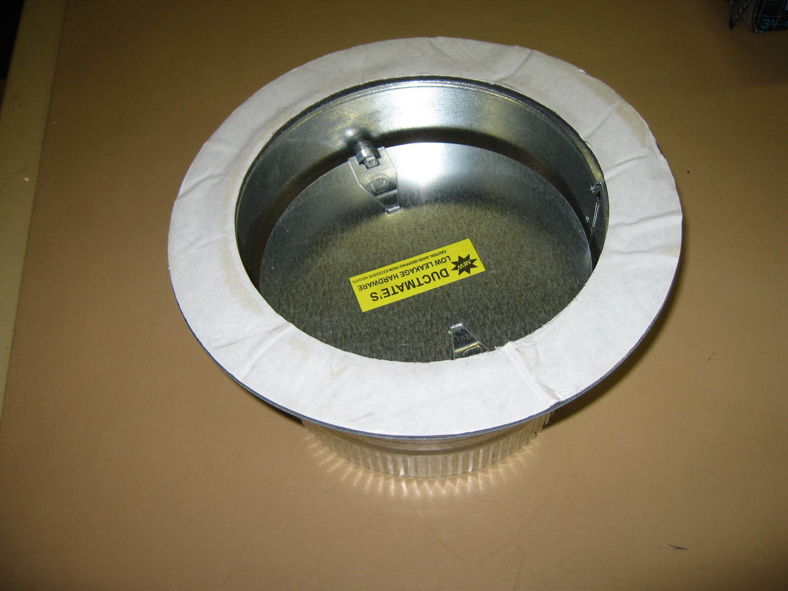 GREENSEAM GR6POCR8GA26D Damper, Self Seal Collar, 8″ Diameter, 26 Gauge
