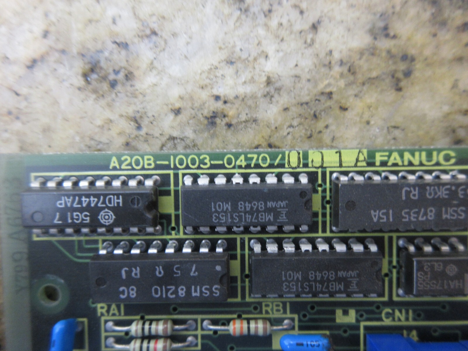 FANUC CIRCUIT BOARD A20B-1003-0470/0 01A WARRANTY